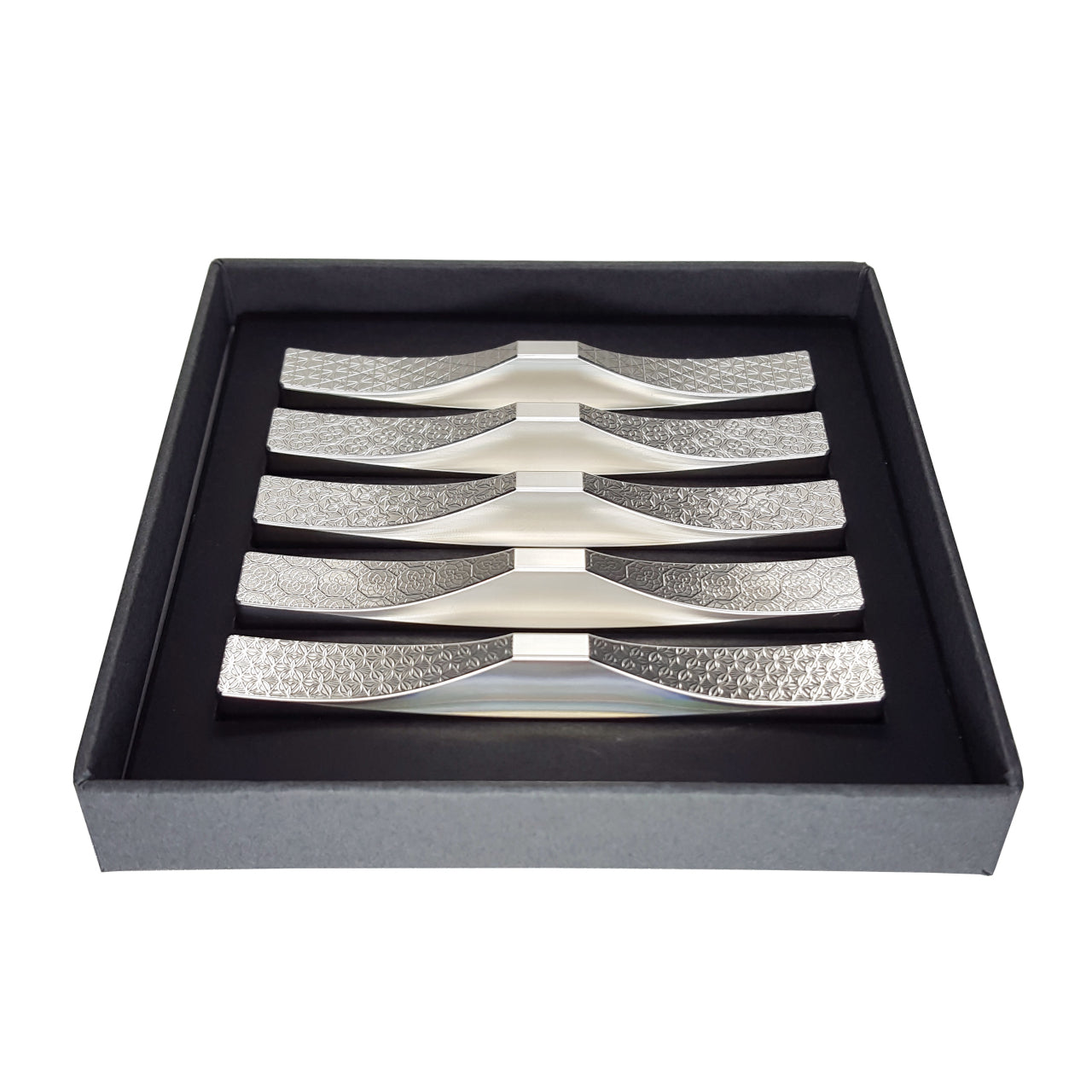 ITADAKI Mt. Fuji Cutlery Rest, Set of 5 / Stainless Steel