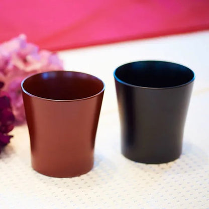 Kaze-ya style Hand-painted Lacquer Tumbler Cups (2pc set) [Direct from Japan]