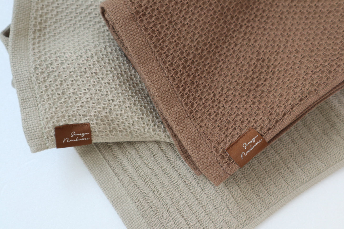 Sensyu Nanbuori Soft Honeycomb Weave Face Towel